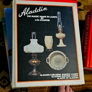 Black and White Coffee Table Book on Vintage Lamps Book